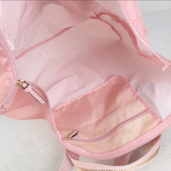 🔥Victoria's Secret Sunset Ombre Getaway Weekender Packable Travel Tote - Picture 5 of 5